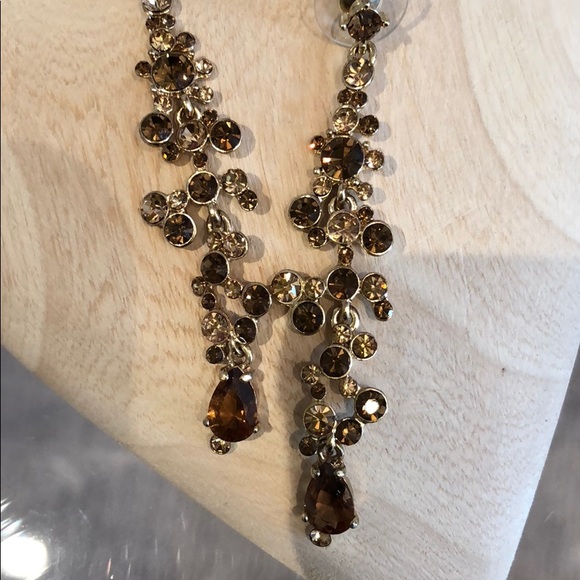 Swarovski hanging earrings - Picture 2 of 3